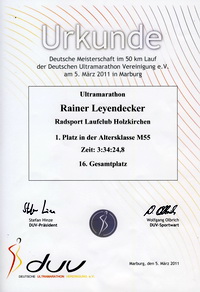 Urkunde 50 km Marburg RL Meister M55_2